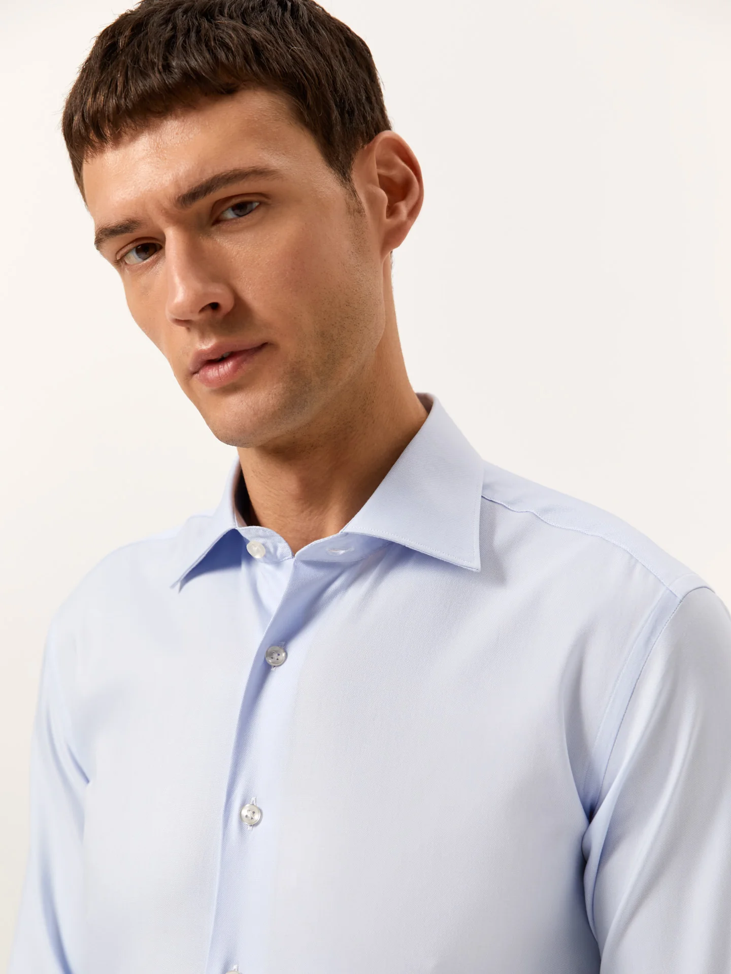 Slim Fit Camisa Oxford Formal em 100% Algodão - Image 2