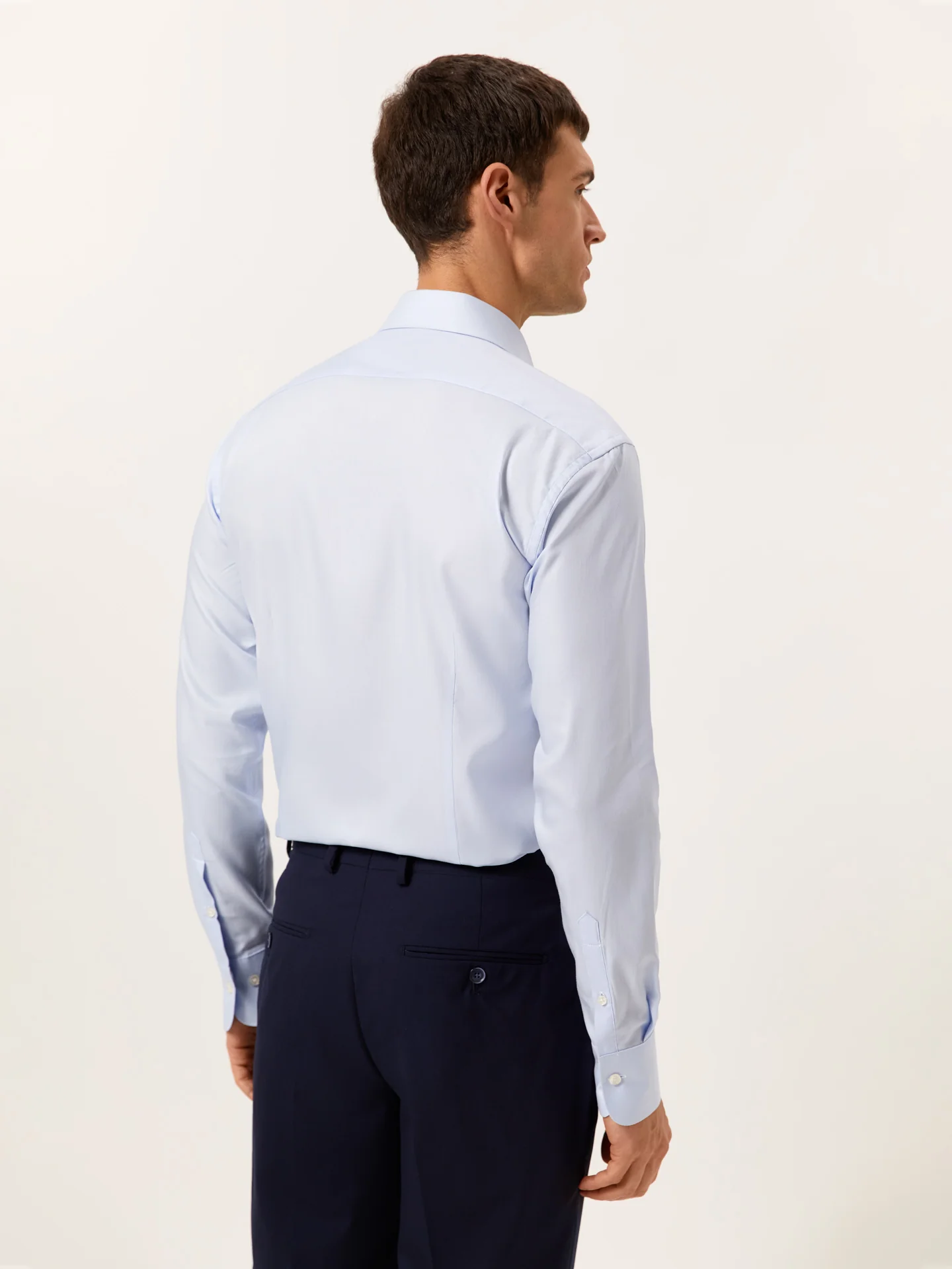 Slim Fit Camisa Oxford Formal em 100% Algodão - Image 3