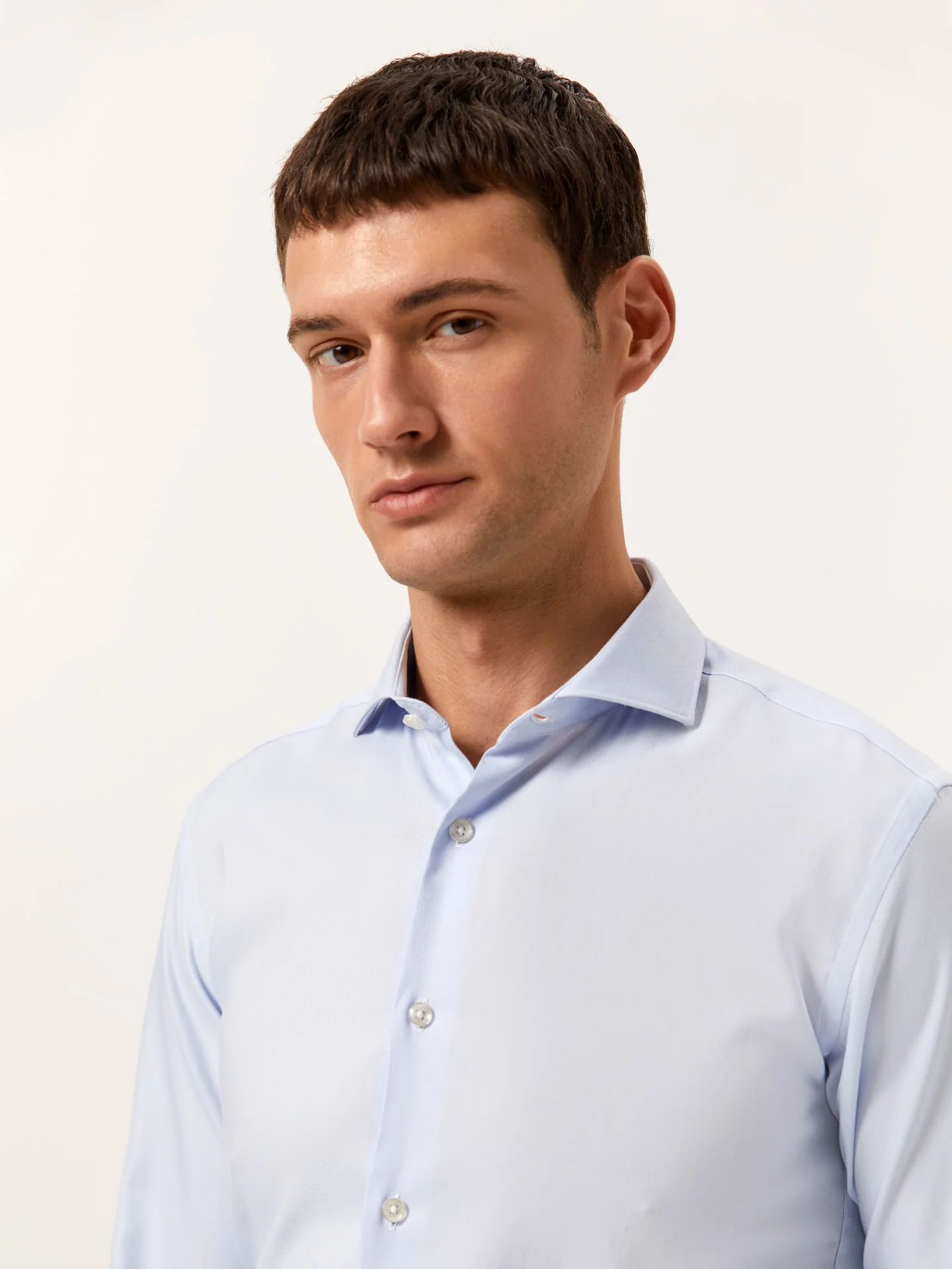 Slim Fit Camisa Oxford Formal em 100% Algodão - Image 5