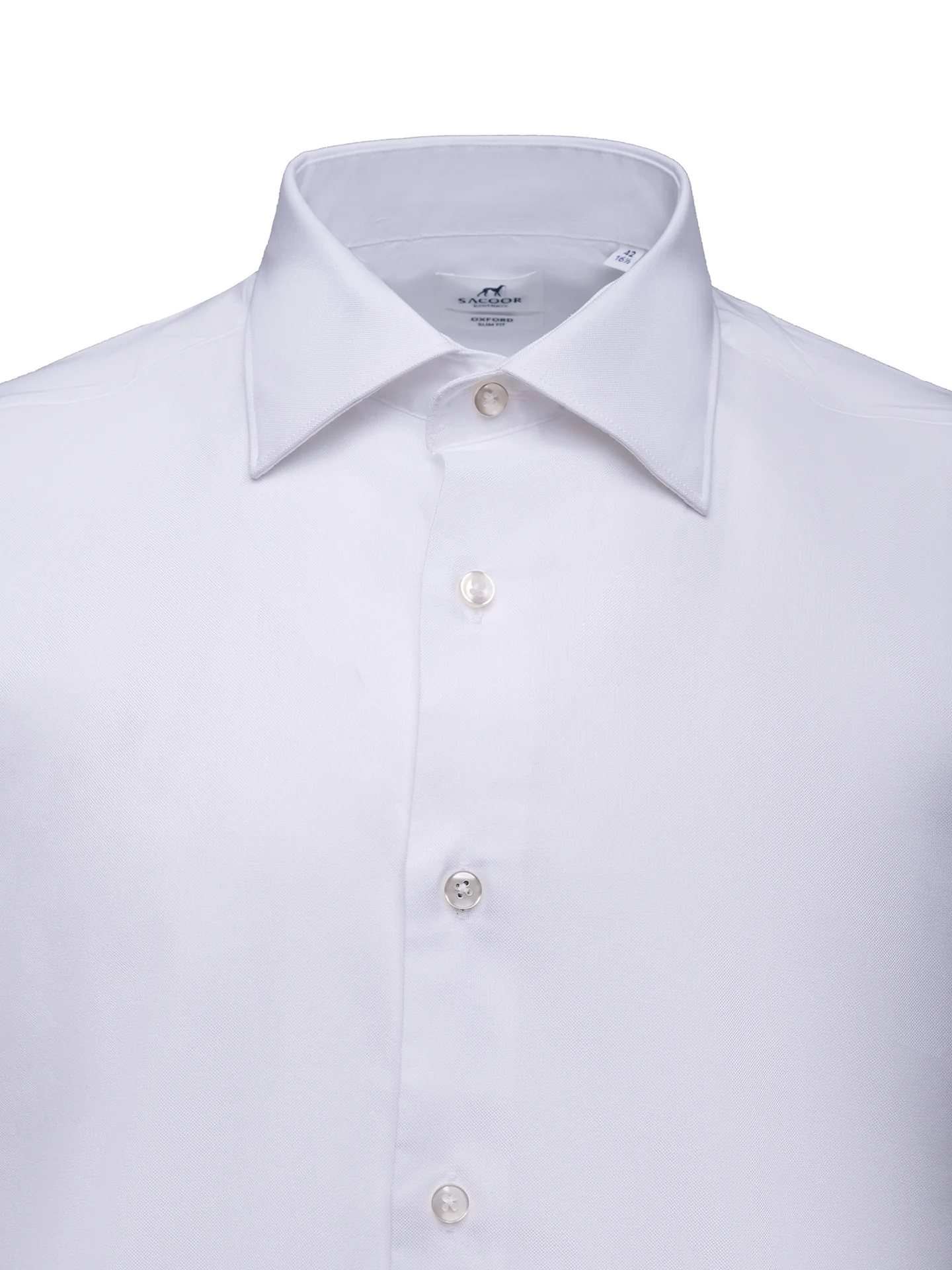 Slim Fit Camisa Oxford Formal em 100% Algodão - Image 4