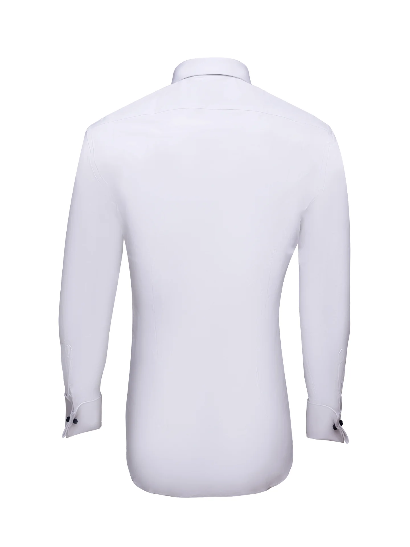 Slim Fit Camisa Popeline Travel com Punho Duplo em Algodão Comfort - Image 6