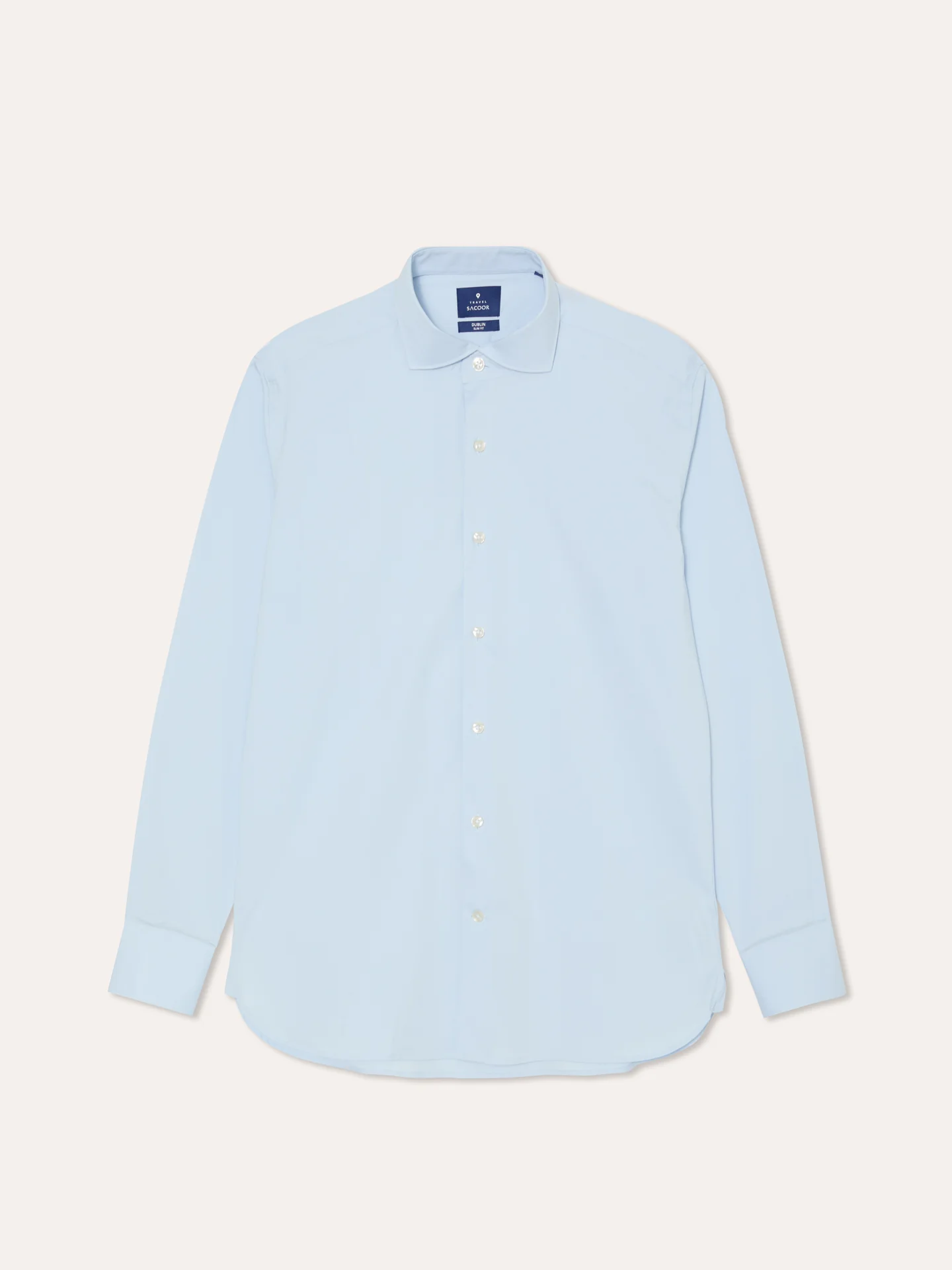 Slim Fit Camisa Popeline Travel em Algodão Comfort - Image 4