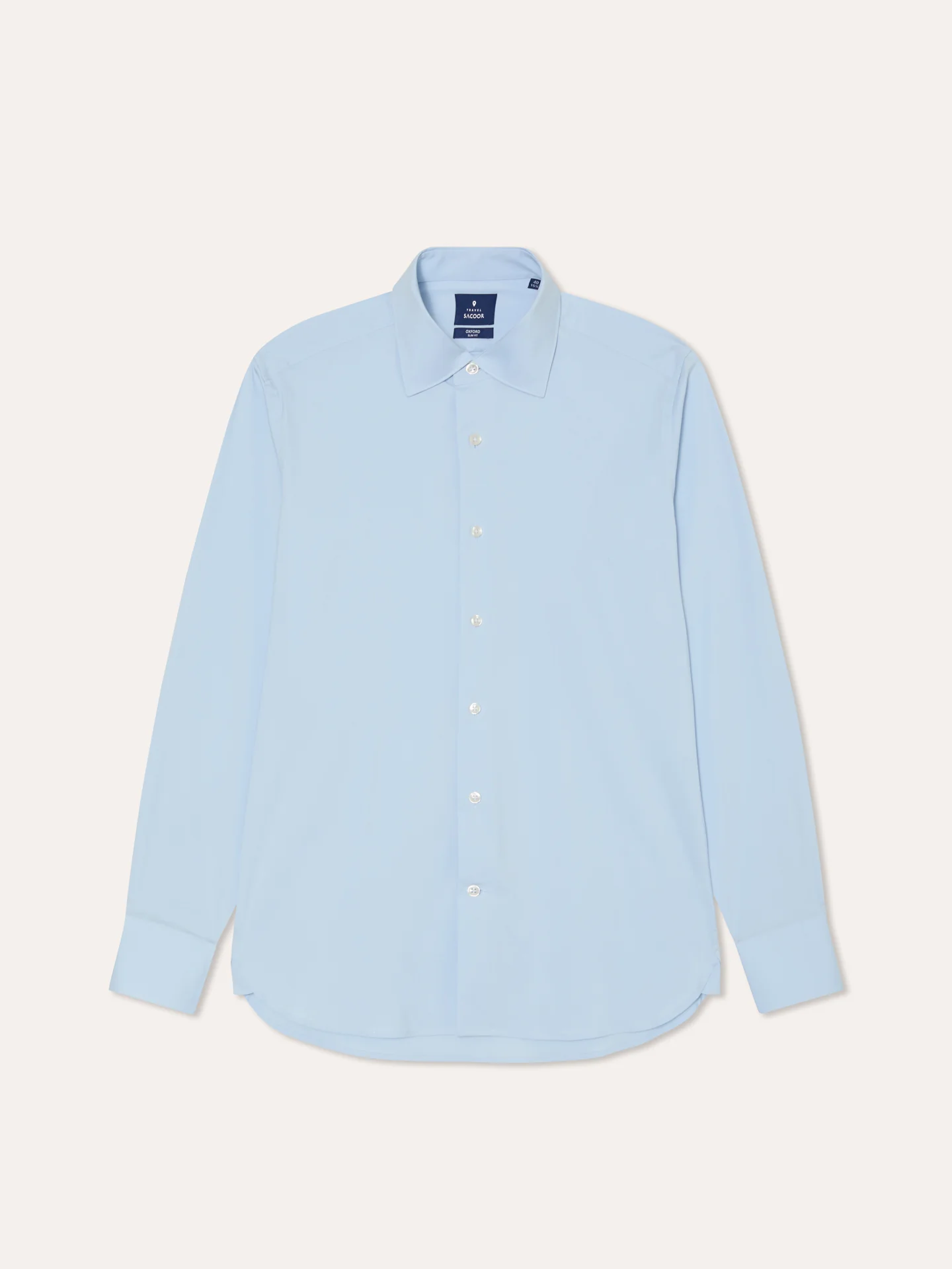Slim Fit Camisa Popeline Travel em Algodão Comfort - Image 4