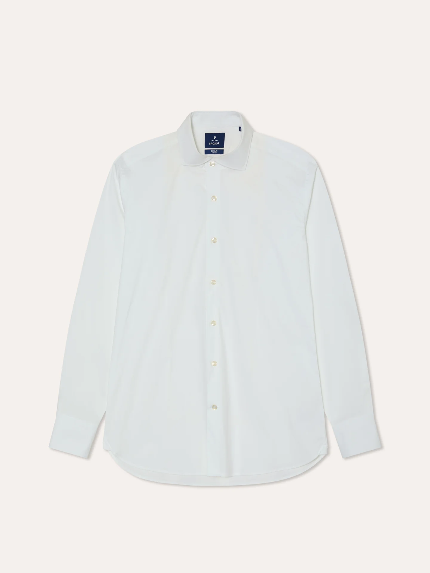 Slim Fit Camisa Popeline Travel em Algodão Comfort - Image 6