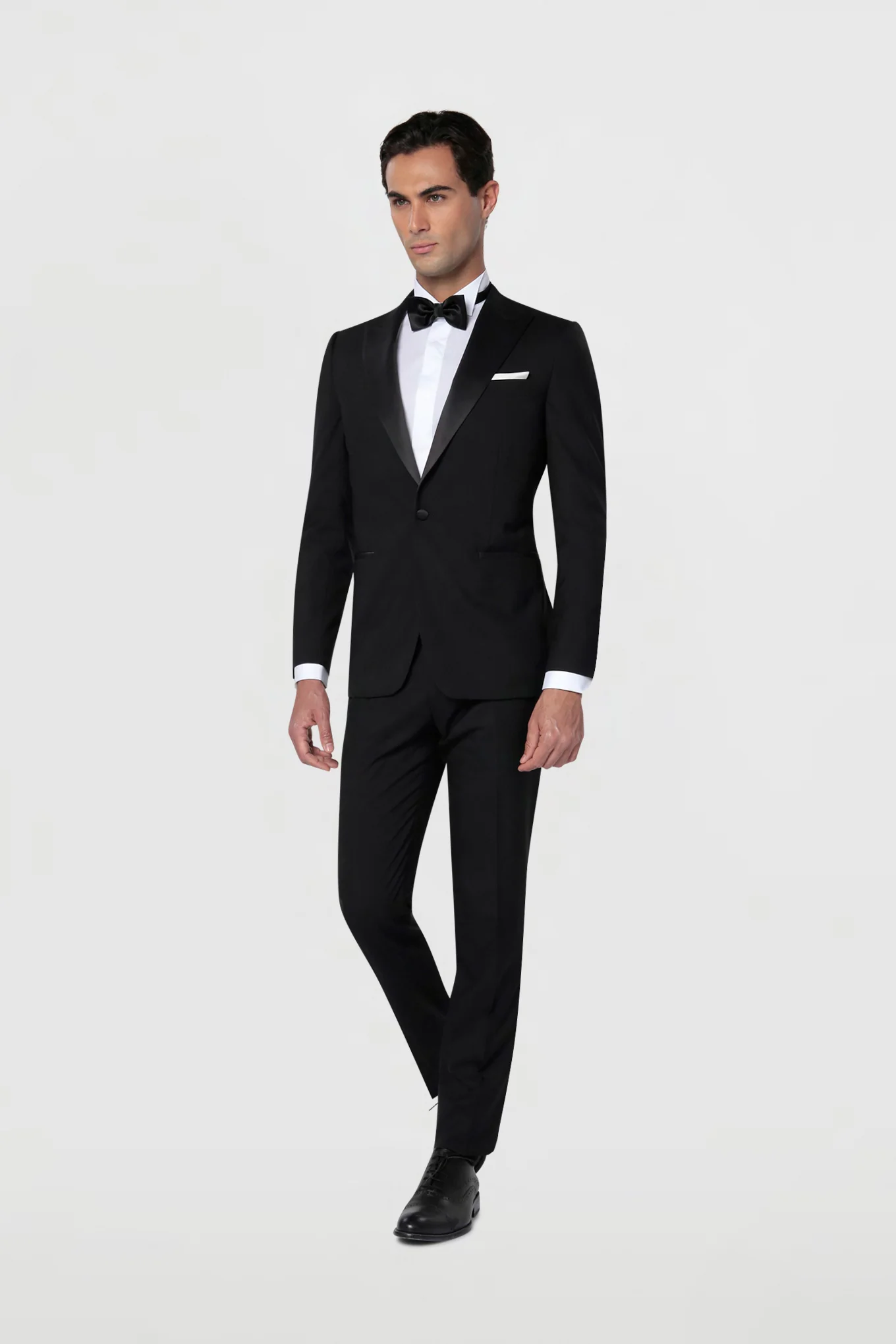 Smoking de Homem Classic Slim Fit Liso - Image 3