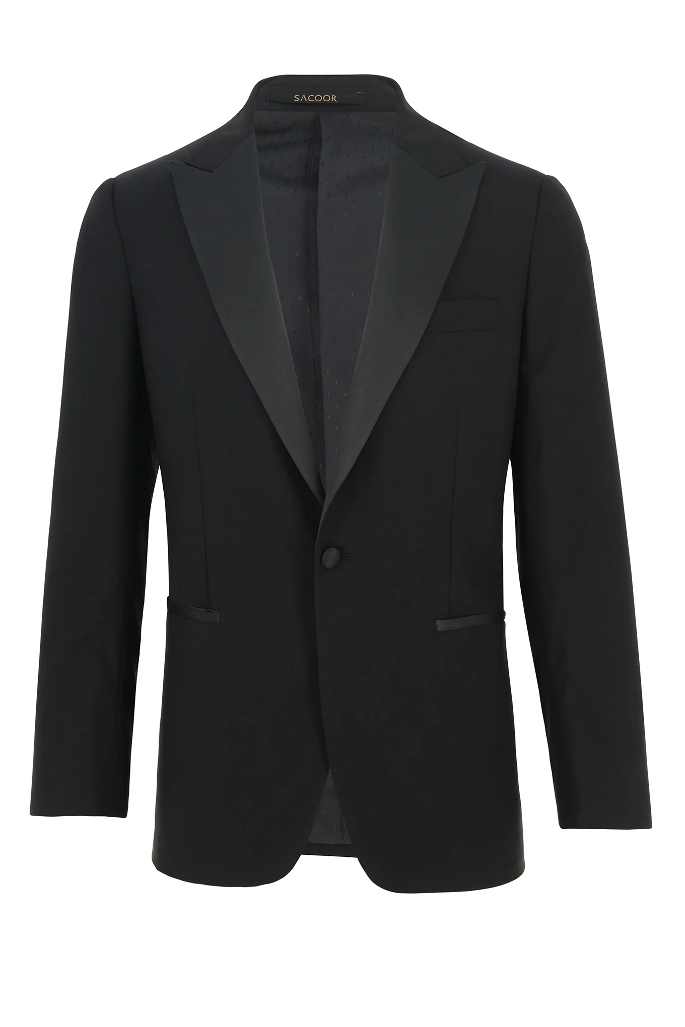 Smoking de Homem Classic Slim Fit Liso - Image 5