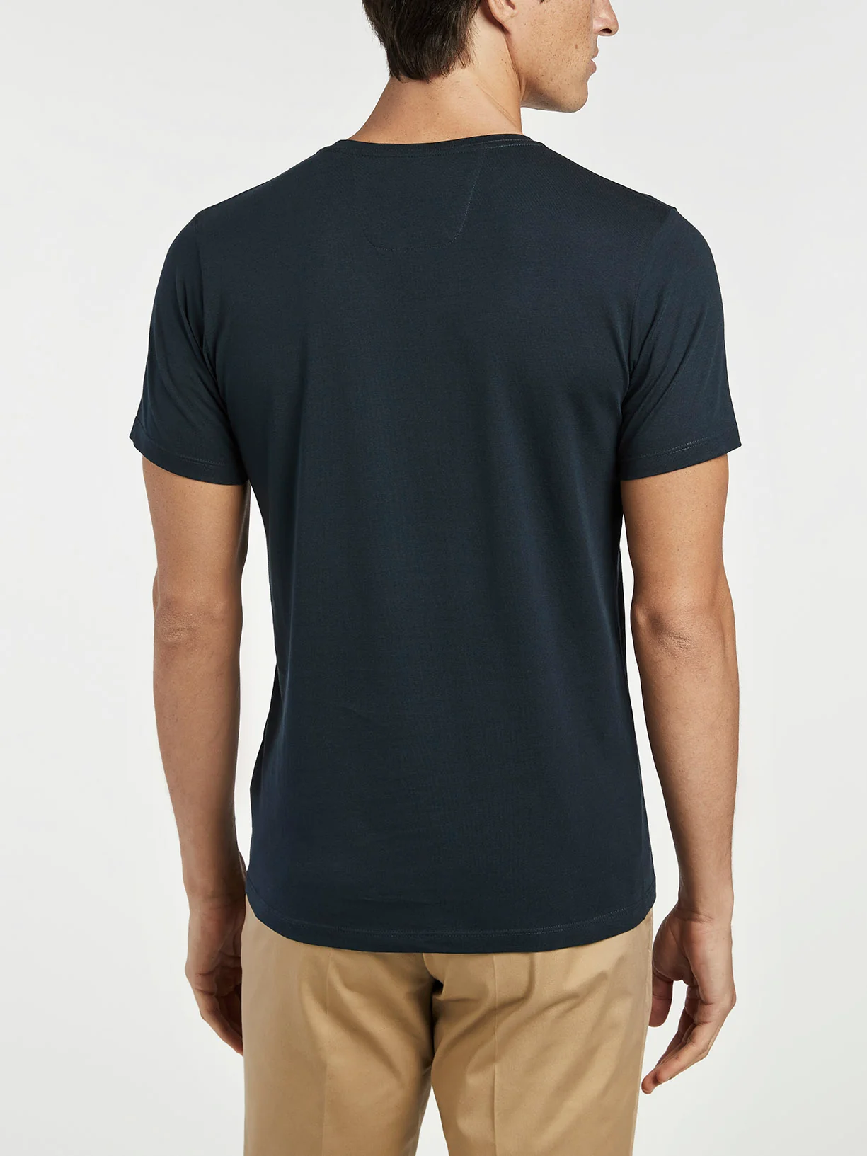T-shirt com Logótipo Bordado em 100% Algodão Orgânico - Image 3