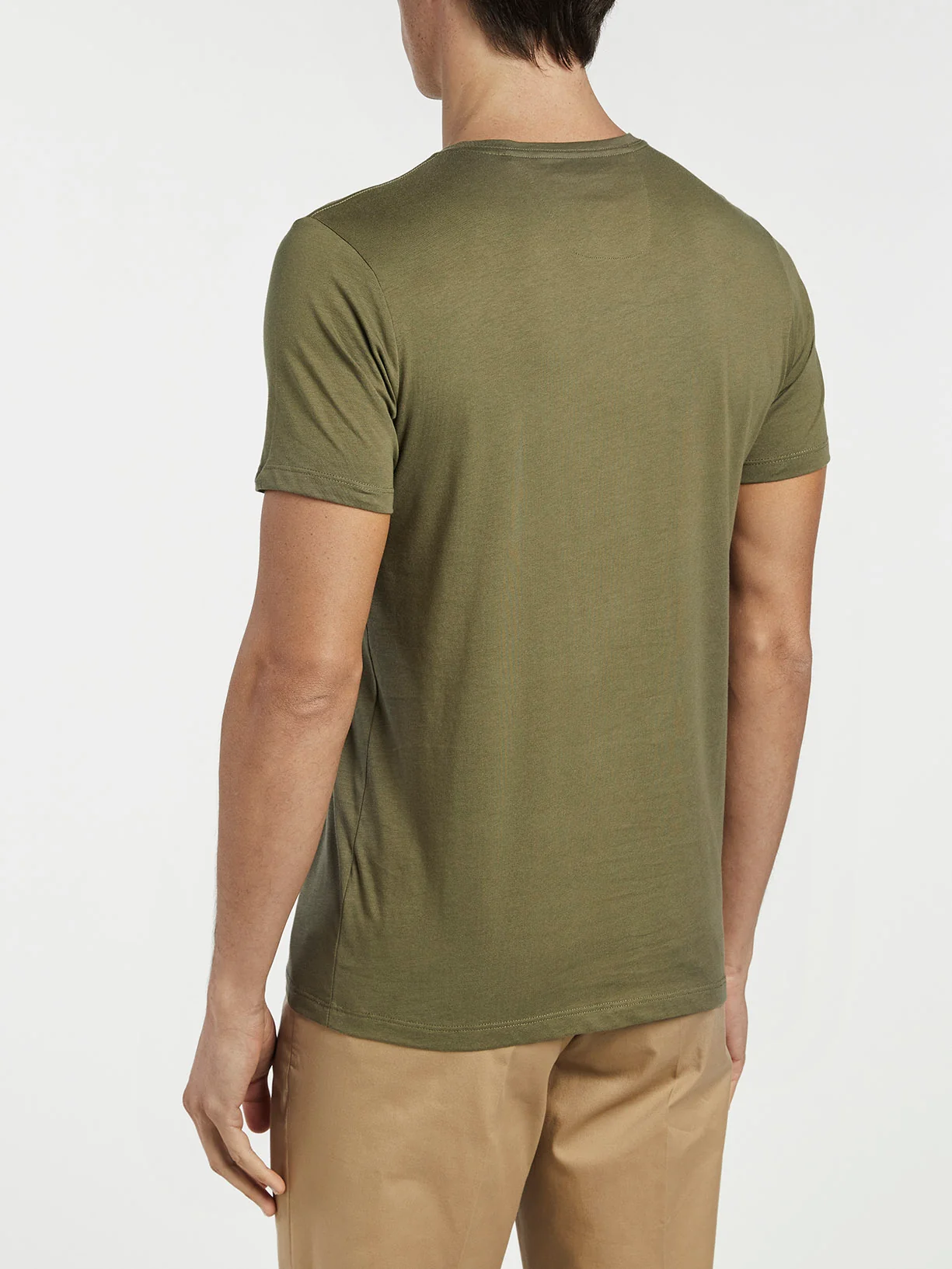 T-shirt com Logótipo Bordado em 100% Algodão Orgânico - Image 3