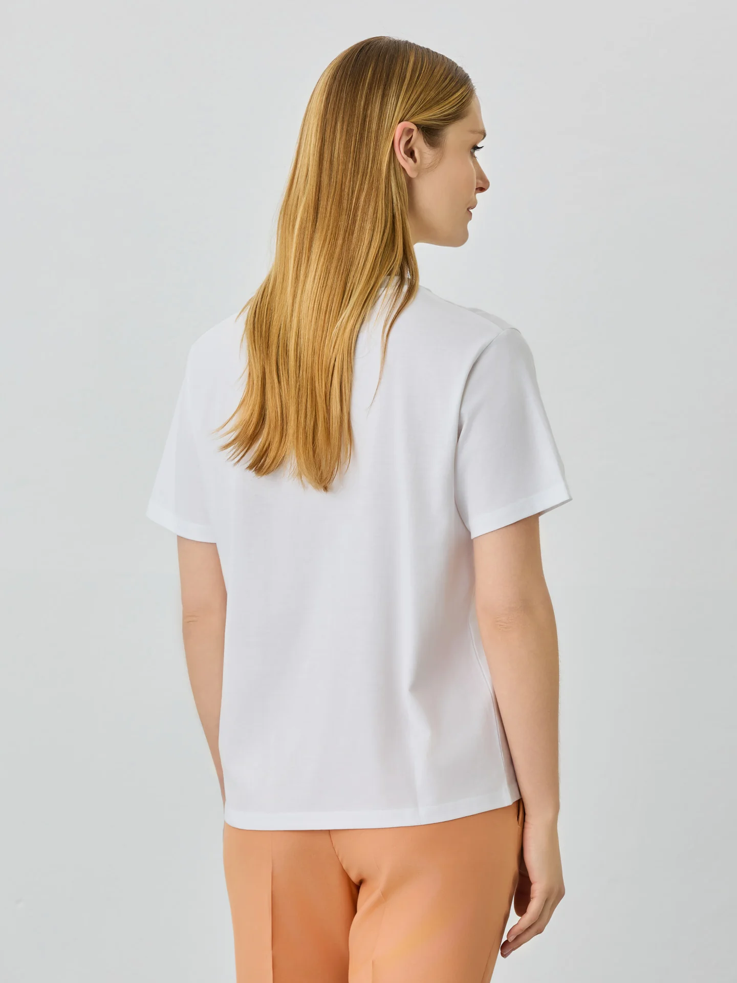 T-Shirt Regular Fit Em Algodão Orgânico Com Signo De Leão - Image 3