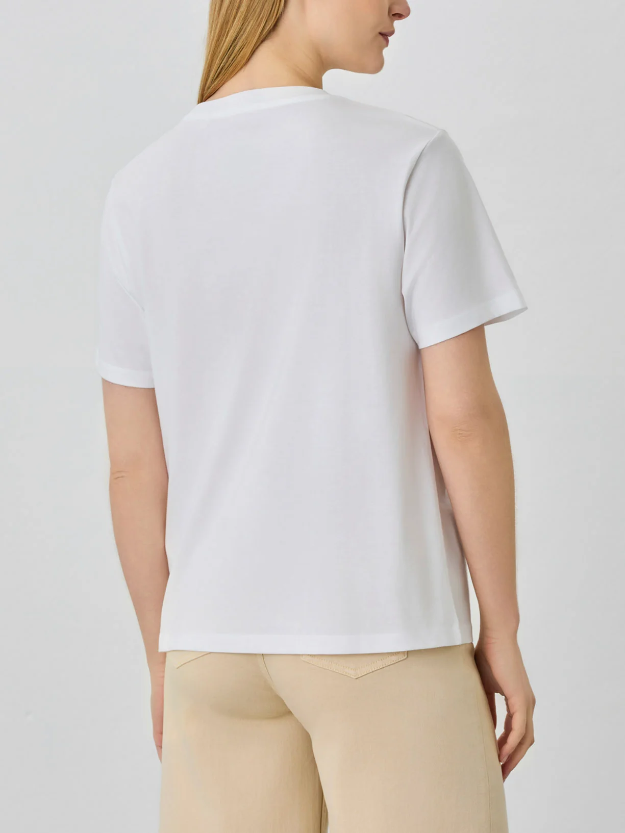 T-Shirt Regular Fit Em Algodão Orgânico Com Signo De Peixes - Image 3