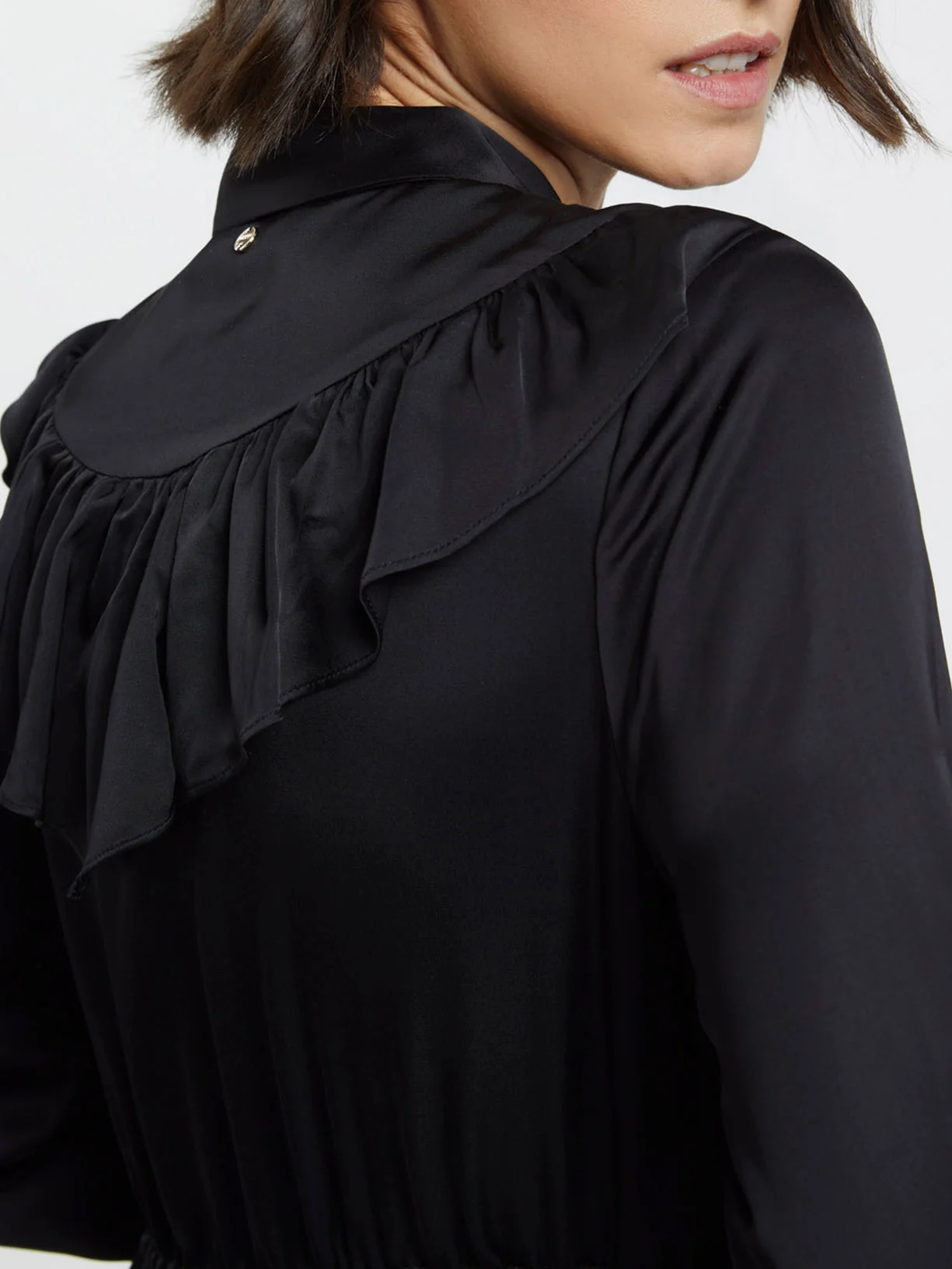 Vestido com folho - Image 3