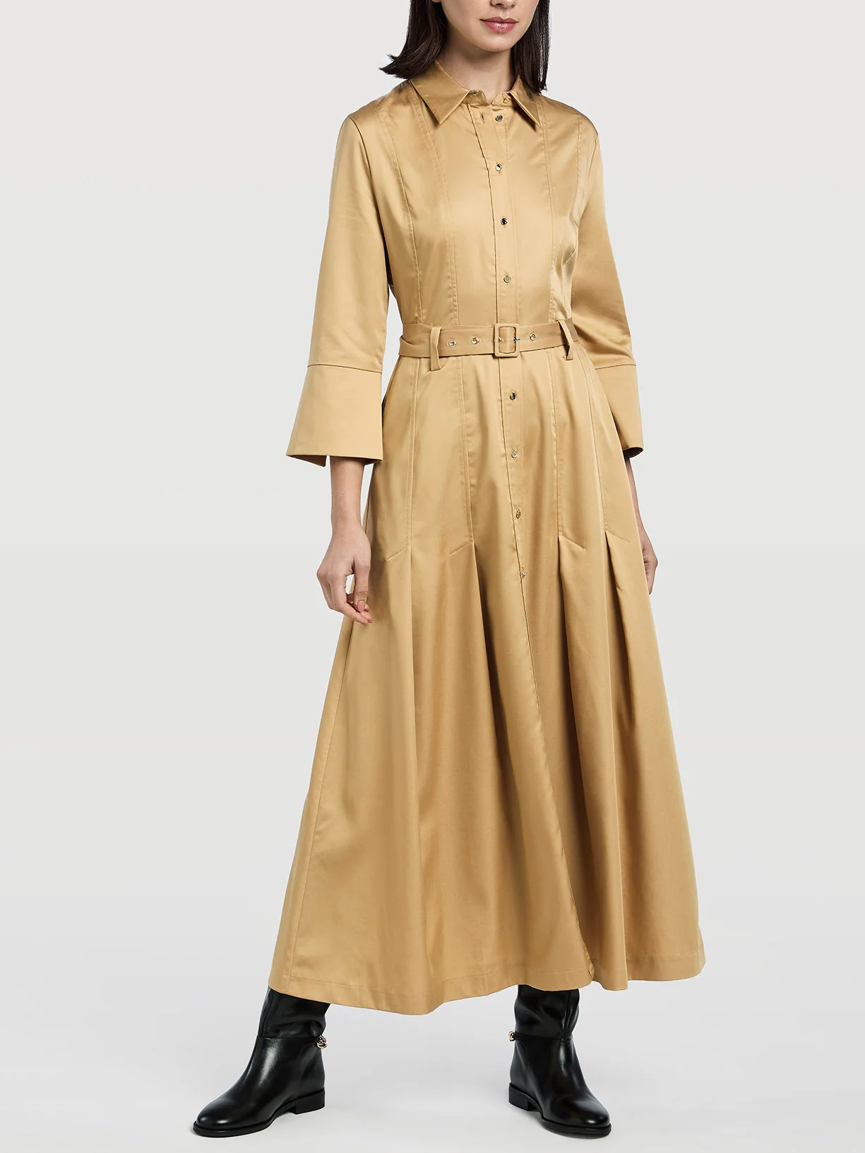 Vestido com pregas - Image 2