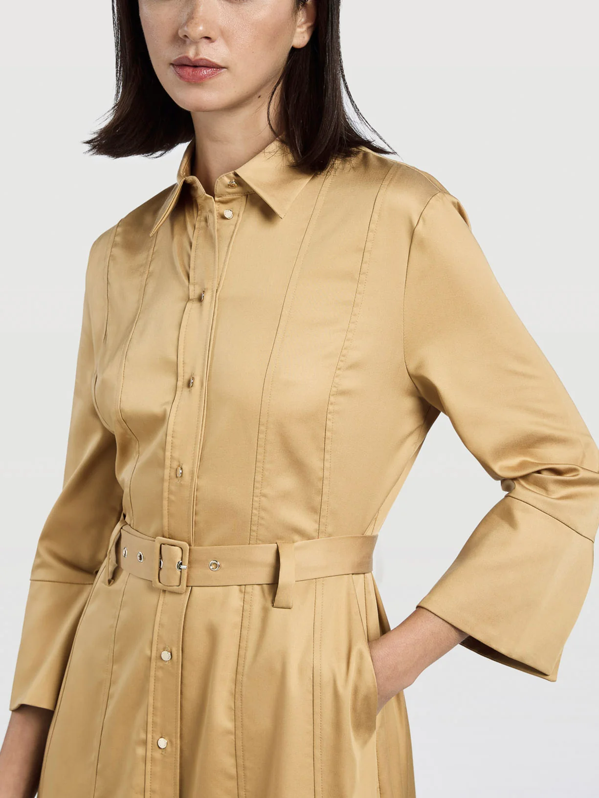 Vestido com pregas - Image 3
