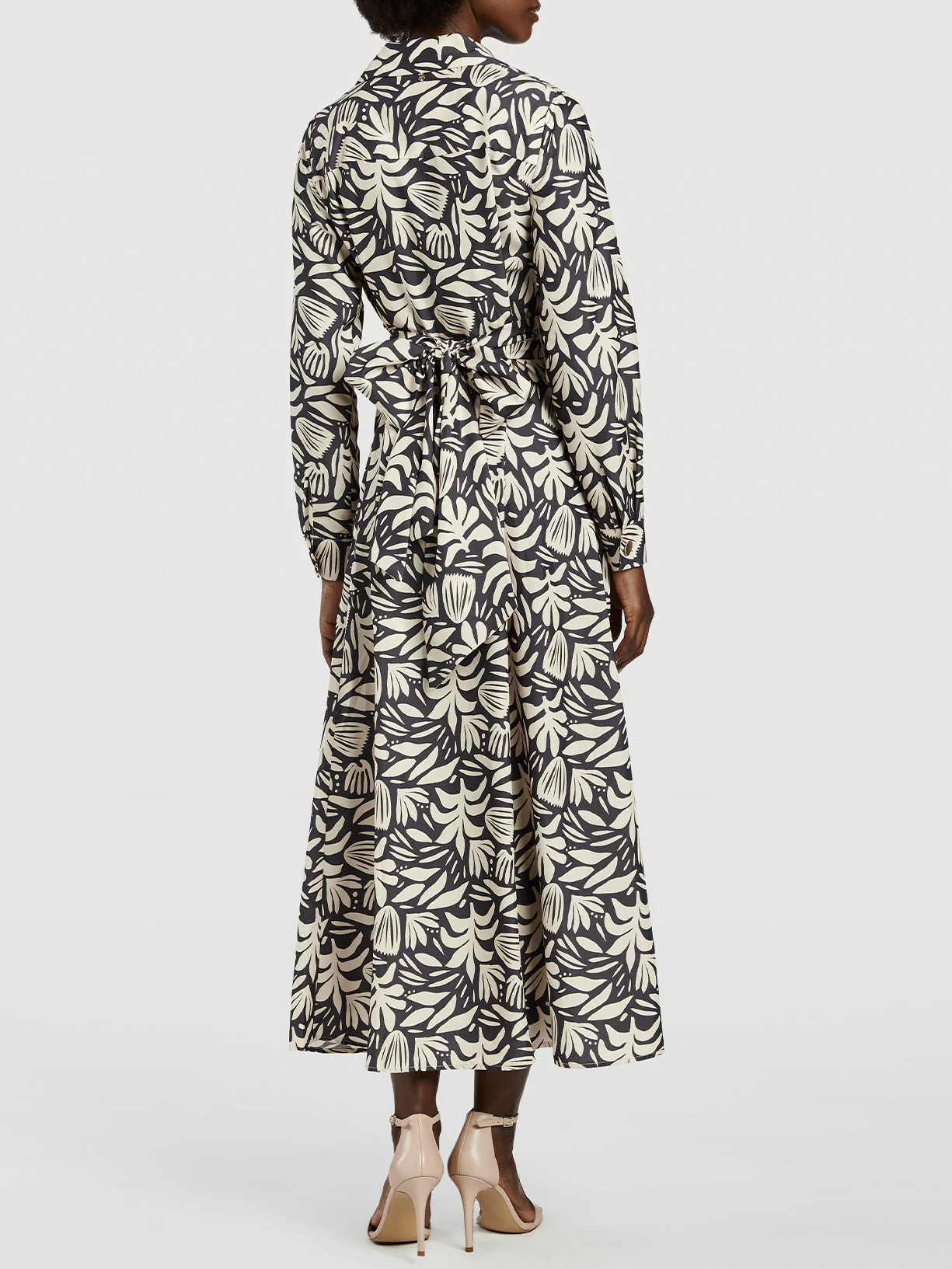 Vestido midi estampado - Image 2
